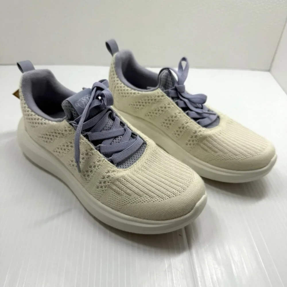 Woolloomooloo Eden Merino Wool Sneakers Ice Lavender Womens 6.5 - Picture 2 of 10